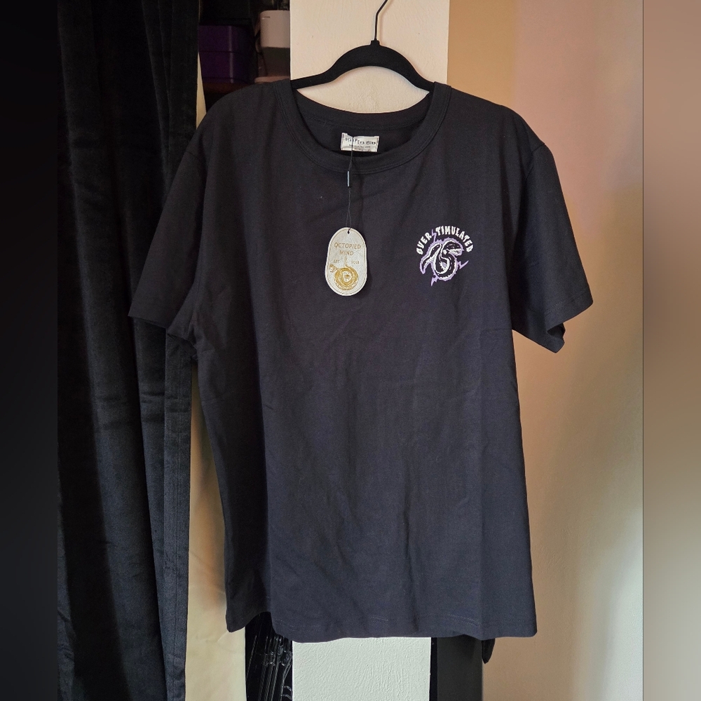 NWT Octopied Mind Overstimulated T Shirt